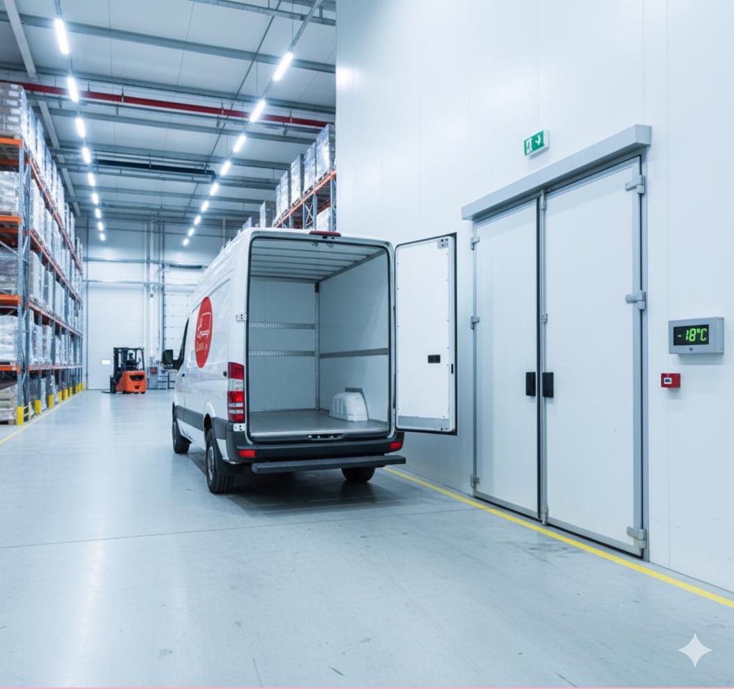 Mercedes Sprinter Frío alquiler vehículos DonFur-Go
